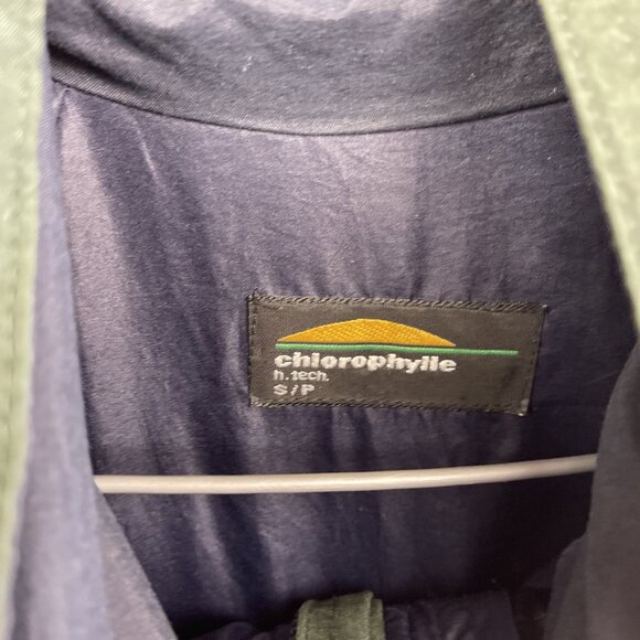 VTG Chlorophylle Gore-Tex GTX Shell Jacket Retro Forest Green Men S Read* - Picture 7 of 16